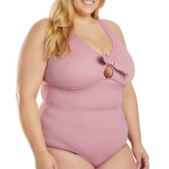 SPEEDO Plus Size One Piece Swimsuit - Picture 1 of 6